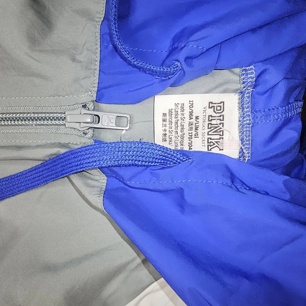 Victoria's Secret Pink L Quarter Zip Pullover Lightweight Windbreaker Jacket - Picture 6 of 6